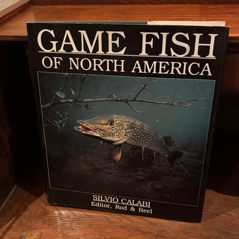 1988 VTG Game Fish of North America Hardback Coffee Table Book w/dust cover